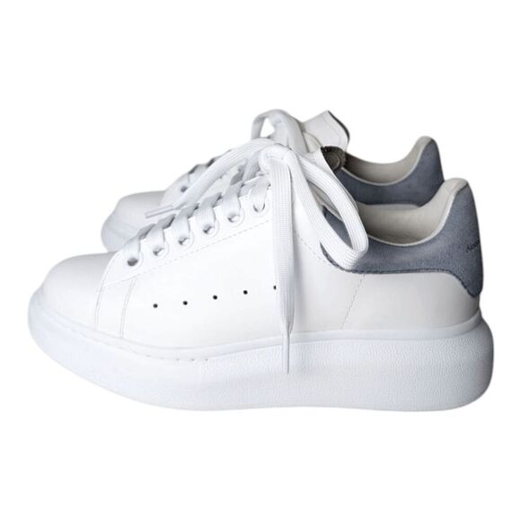 ALEXANDER MCQUEEN Wmns Oversized Sneaker "White Dream Blue' Size 35 - Picture 4 of 10